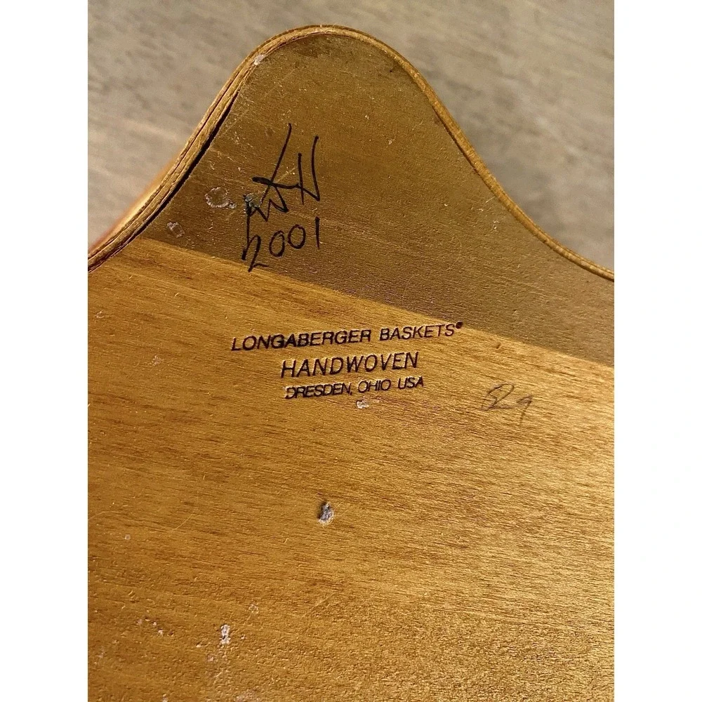 Longaberger 2001‎ Shining Star Basket Set With Wrought Iron Stand